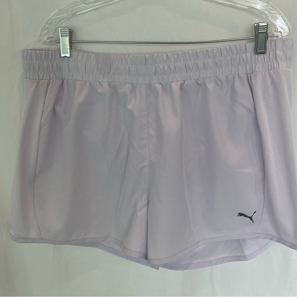 Puma Women's Light Purple Athletic Shorts Size: XL (New/Never worn)